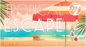 FACE & EYE PALETTE W7 TROPICAL ESCAPE (6 ����������)