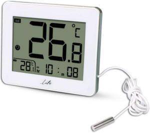 LIFE WES-202 DIGITAL THERMOMETER WITH INDOOR AND OUTDOOR TEMPERATURE WHITE