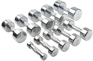   INSPORTLINE CROSSTEEL CHROME DUMBBELL