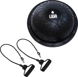   LIGASPORT BALANCE BALL WITH TUBE BANDS  (46 CM)