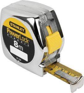 ΜΕΤΡΟΤΑΙΝΙΑ STANLEY POWERLOCK 8M 25ΜΜ ΠΛΑΤΟΣ 33-198