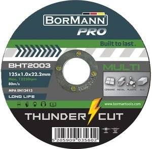   THUNDER-CUT  BORMANN  BHT2005 125X6MM 25 (035626)