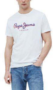 T-SHIRT PEPE JEANS DUNCAN OVERLAPPING LETTERS PM507799  (XL)