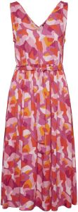  VERO MODA VMSIVA 10267367 FLORAL KOKKINO/ROZ