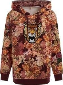 HOODIE GUESS TIGER PRINT MIX W3RQ00K9R31 ���������