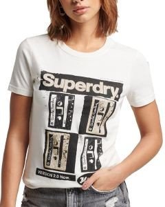 T-SHIRT SUPERDRY OVIN VINTAGE LO-FI POSTER W1011090A 