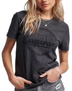 T-SHIRT SUPERDRY OVIN VINTAGE MERCH STORE SKINNY W1011098A /