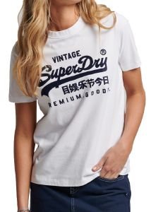 T-SHIRT SUPERDRY OVIN VL SCRIPTED COLL W1011142A  (S)
