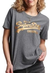 T-SHIRT SUPERDRY OVIN VL SCRIPTED COLL W1011142A    (S)