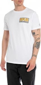 T-SHIRT REPLAY WITH RACING PRINT M6764 .000.22662 001  (S)