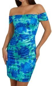  GUESS OFF SHOULDER CAMILA W4RK62KBSQ0 FLORAL 