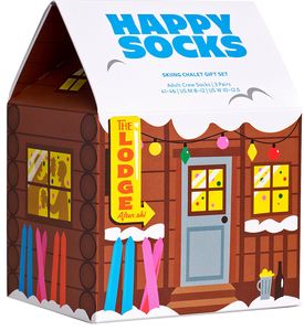   HAPPY SOCKS SKIING CHALET P001853 GIFT BOX 2