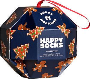  HAPPY SOCKS GINGERBREAD COOKIES P000405 GIFT BOX