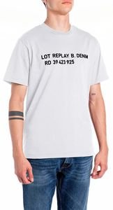 T-SHIRT REPLAY WITH LETTERING M3021 .000.2660 011 