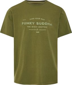 T-SHIRT FUNKY BUDDHA EMBOSSED  FBM011-027-04 