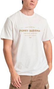 T-SHIRT FUNKY BUDDHA EMBOSSED  FBM011-027-04 