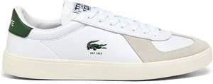 ΠΑΠΟΥΤΣΙ LACOSTE BASESHOT PRO 49SMA0063 65T ΛΕΥΚΟ/ΕΚΡΟΥ
