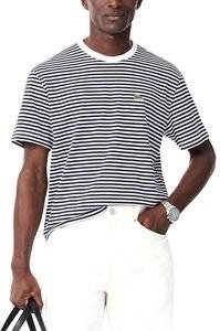 T-SHIRT LACOSTE STRIRED TH9749 522 / 