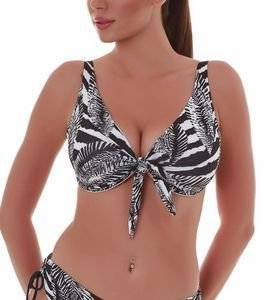 BIKINI TOP BLUEPOINT BLACK & WHITE 25066068E 02 �����