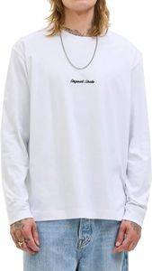 ΜΠΛΟΥΖΑ ΜΑΚΡΥΜΑΝΙΚΗ JACK & JONES JORNORREBRO EMB 12282895 ΛΕΥΚΟ