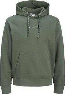 HOODIE JACK & JONES JJSKI 12284293 ΠΡΑΣΙΝΟ (S)