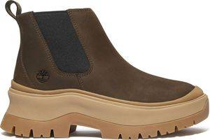 ΜΠΟΤΑΚΙ TIMBERLAND ROXIE LANE MID CHELSEA TB0A28XM W07 ΣΚΟΥΡΟ ΚΑΦΕ