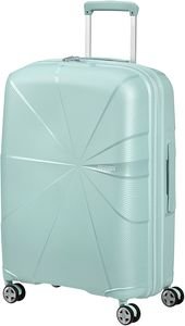  AMERICAN TOURISTER STARVIBE SPINNER EXP 67 METALLIC SURF BLUE