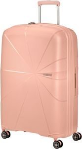  AMERICAN TOURISTER STARVIBE SPINNER EXP 77 METALLIC PEACH