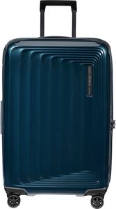  SAMSONITE NUON SPINNER EXP 69/25 METALLIC DARK BLUE