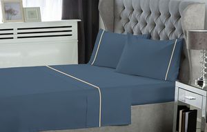    LE BLANC DUSTY BLUE   (160CMX200CM)