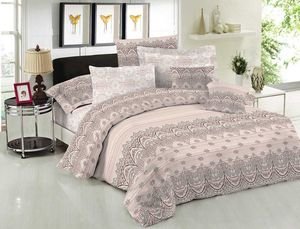    COTTON LINE PRINTED DANTE BROWN  3   (160240CM)