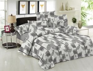   LE BLANC PREMIUM LEAVES GREY  4   (240X270CM)
