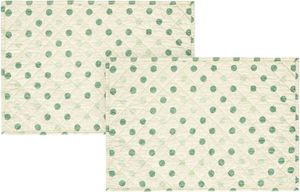 KENTIA FUSION 251 ECRU/GREEN 2  35X50CM