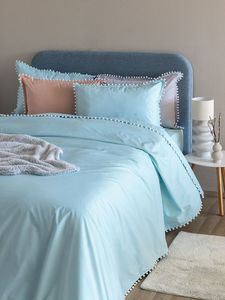 ΠΑΠΛΩΜΑΤΟΘΗΚΗ ΜΟΝΗ PALAMAIKI HOME PON-PON CIEL (170X240CM)