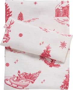   DAS HOME 0772 ECRU/RED 140220CM