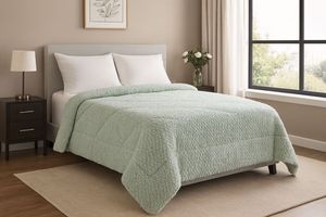 ��������������� ����� NAF NAF FUR FLUFFY DOUBLE DUSTY MINT 220X240CM
