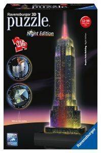 EMPIRE STATE BUILDING  RAVENSBURGER  NIGHT EDITION   216 