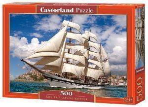 TALL SHIP LEAVING HARBOUR CASTORLAND 500 ��������