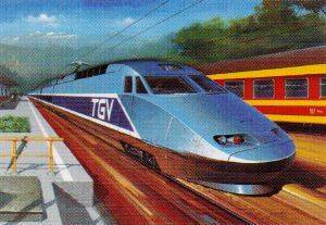 TGV TRAIN TREFL 1000 ��������