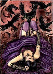 LADY OF CROWS-GOTHICA SCARLET RICORDI 500 
