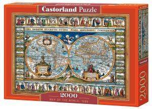 MAP OF THE WORLD, 1639 CASTORLAND 2000 