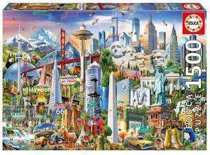 EDUCA PUZZLE SYMBOLS FROM NORTH AMERICA 1500TMX [�.017.670]