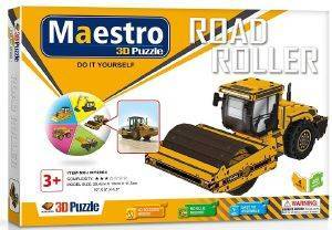 MAESTRO 3D PUZZLE ROAD ROLLER 49 [.002.004]