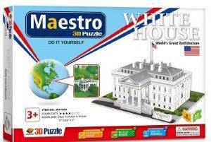 MAESTRO 3D PUZZLE THE WHITE HOUSE 60 [ .001.004]