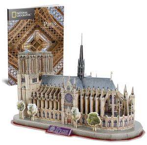 NATIONAL GEOGRAPHIC NOTRE DAM DE PARIS CUBIC FUN 128 