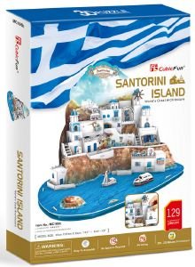 SANTORINI ISLAND CUBIC FUN 129  [MC195H]