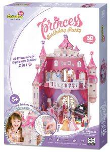 PRINCESS BIRTHDAY CUBIC FUN 95 