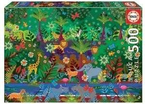 EDUCA PUZZLE JUNGLE 500 ��������