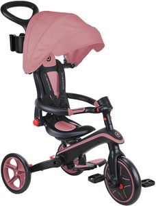  GLOBBER EXPLORER TRIKE FOLDABLE 4IN1 DEEP PASTEL PINK (732-210)