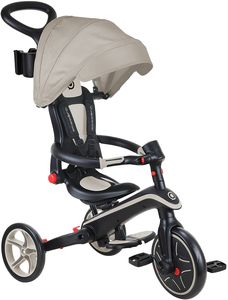  GLOBBER EXPLORER TRIKE FOLDABLE 4IN1 TAUPE (732-466)